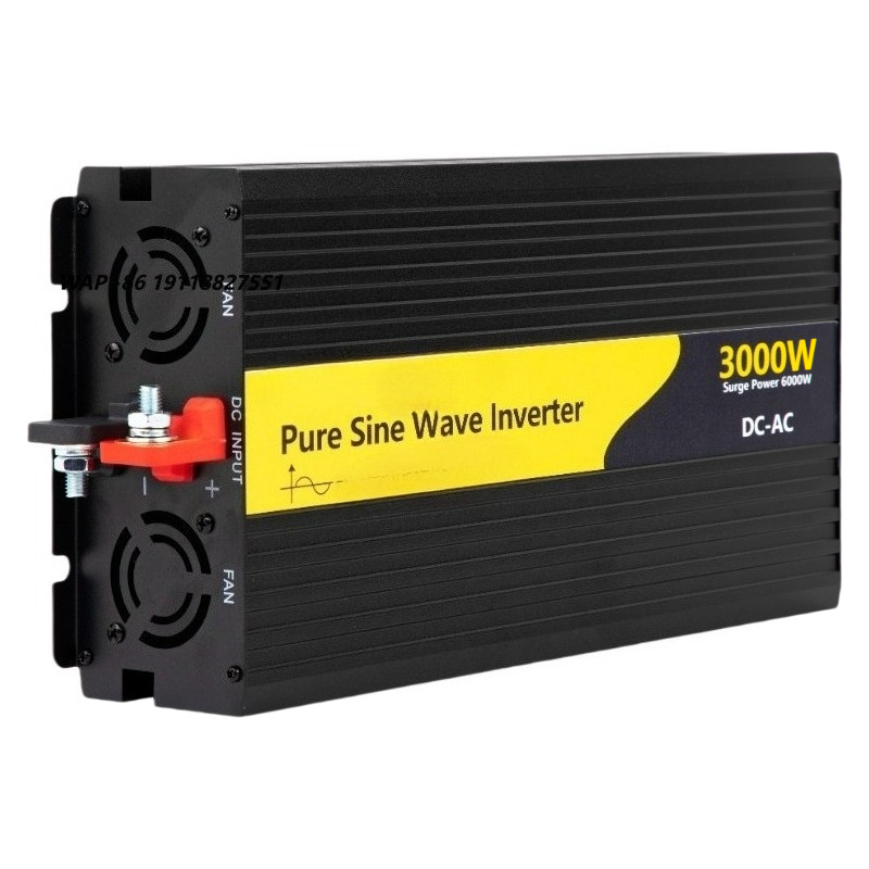 Outdoor Power Supply 12V - Roger 3000W-B 純正弦波インバーター：12V/24V/48Vから220Vへの変換、屋外モバイル電源＆トラック搭載インバーター