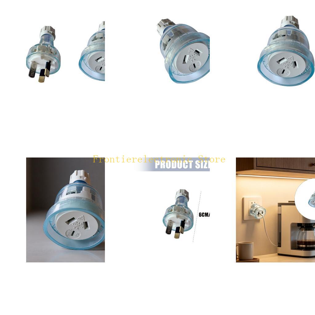 Outdoor Power Socket With Lock - G8DB プラスチック 10A 電源コンセントはガレージや屋外での安全な接続に適しています