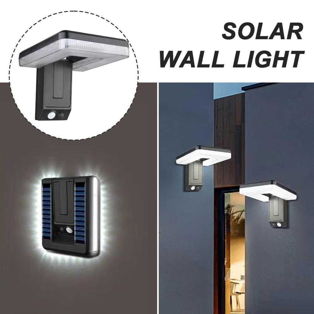 Outdoor Powerwall - 折りたたみ式LED 120 ° ソーラーライト 3 モード街路灯庭の装飾屋外壁ランプモーションセンサーソーラー防水スポットライトランプ