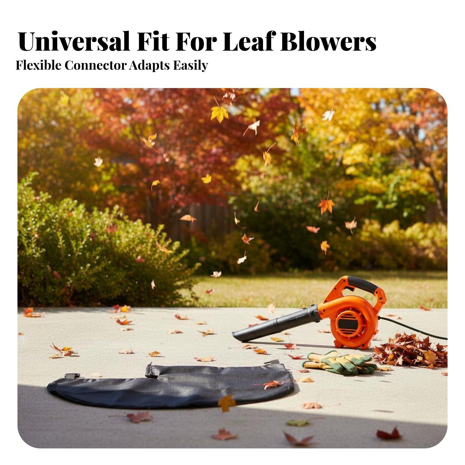 Leaf Blower Cordless - リーフバキュームコレクター 簡単に取り付けられるジッパー付きバッグ コードレスリーフブロワーおよびガーデン掃除機用