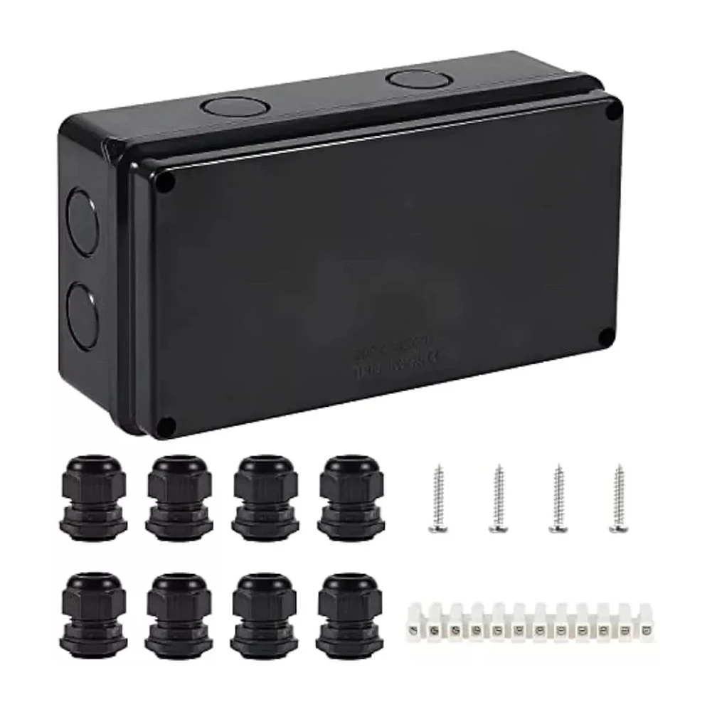 Outdoor Power Junction - IP65防水ジャンクションボックス,革新的なデザイン,複数の屋外アプリケーションに適しており,配線サイズ150x110x70mm