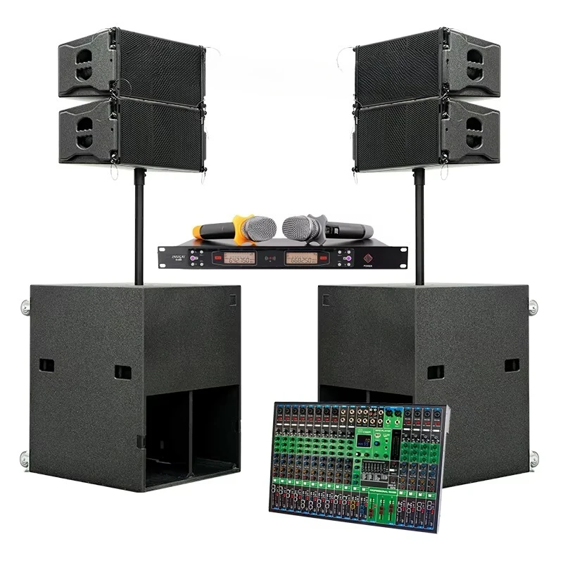 Outdoor Power Group - 吊り下げ式ステージパワーラインアレイスピーカーサウンドシステムサウンドグループポスト屋外プロフェッショナルアクティブラインアレイスピーカー