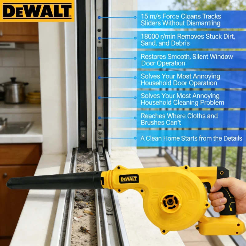Leaf Blower Cordless - デュワルト究極の庭掃除ツール！ 2-in-1コードレスリーフブロワー＆掃除機、ワイヤレス設計、Dewaltバッテリー対応