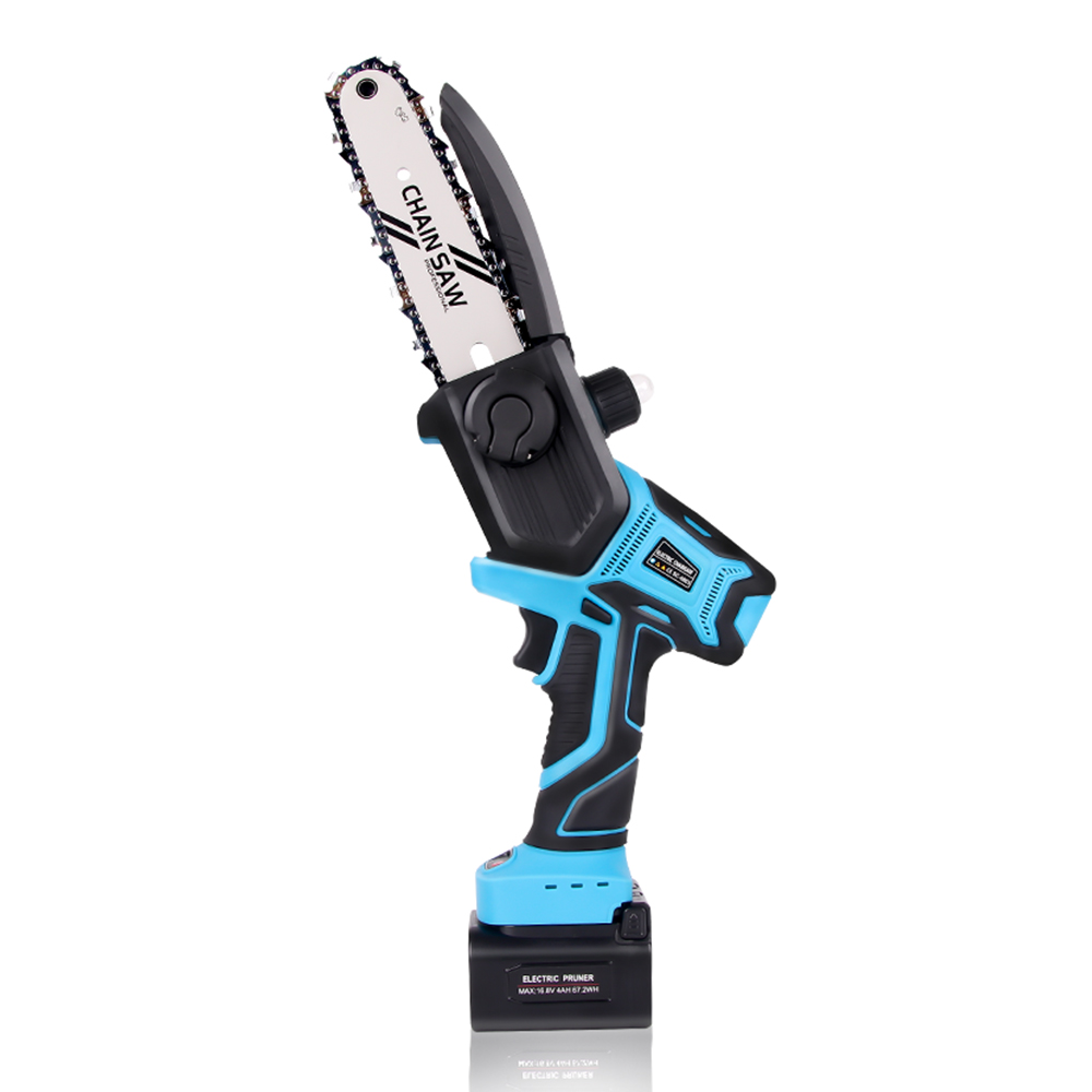 Electric Chainsaw Battery - 5インチ ブラシレス電動ノコギリ コードレスチェーンソー リチウムイオンバッテリー 木工用電動工具 16.8Vバッテリー対応