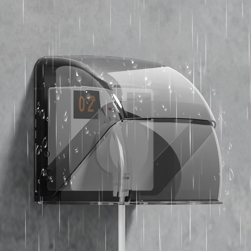 Outdoor Power Usa - 86 タイプ屋外ソケット保護カバー浴室電気プラグ防水カバー電源コンセント防雨ボックス電気用品