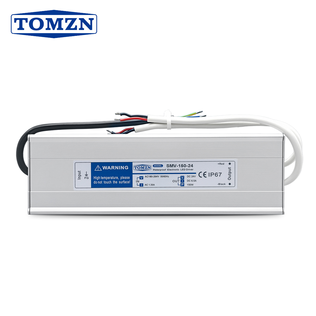 Outdoor Power Supply 12V - TOMZN 150W IP67 防水スイッチング電源 2 出力