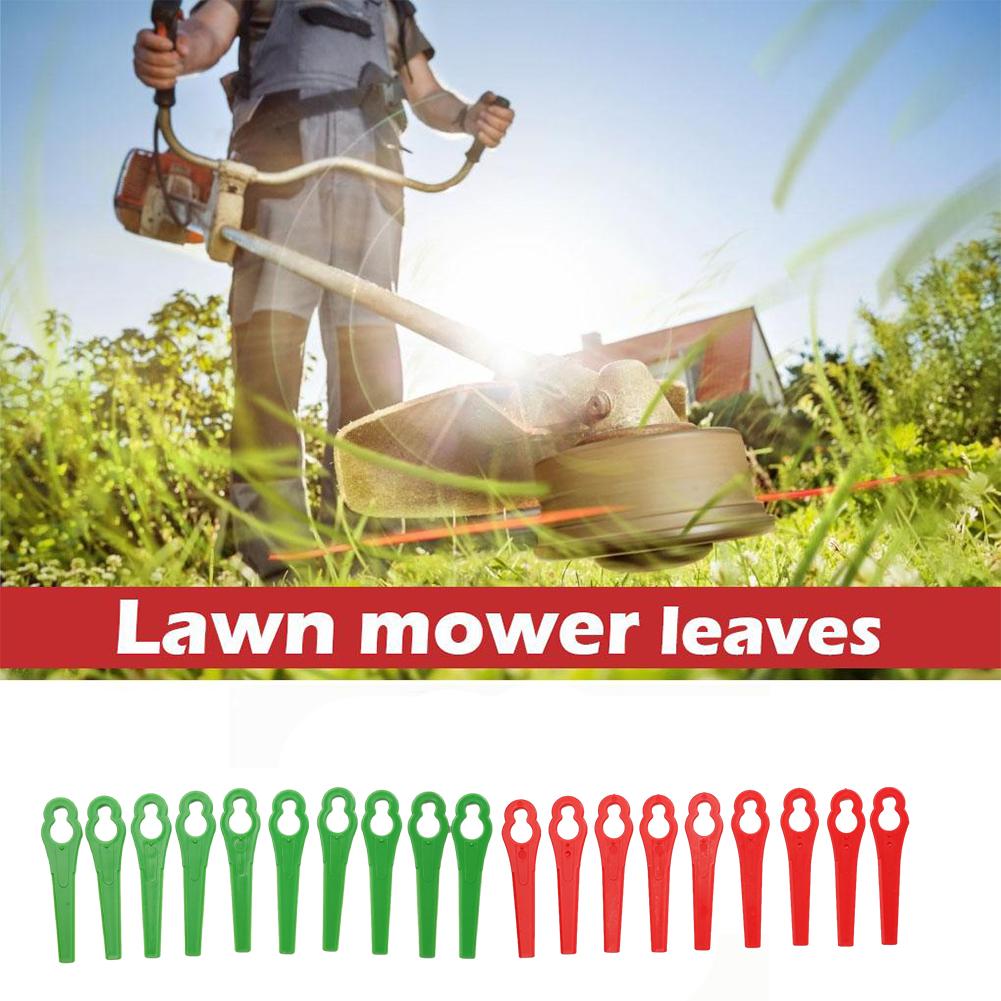 100 個プラスチックカッターブレード電動コードレス草トリマ - Leaf Blower Cordless のレビューと価格