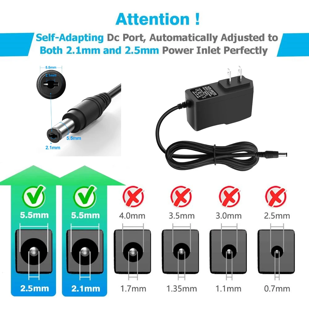 AC110-240V に DC 5V 9V 12V 24V  - Outdoor Power Supply 12V のレビューと価格