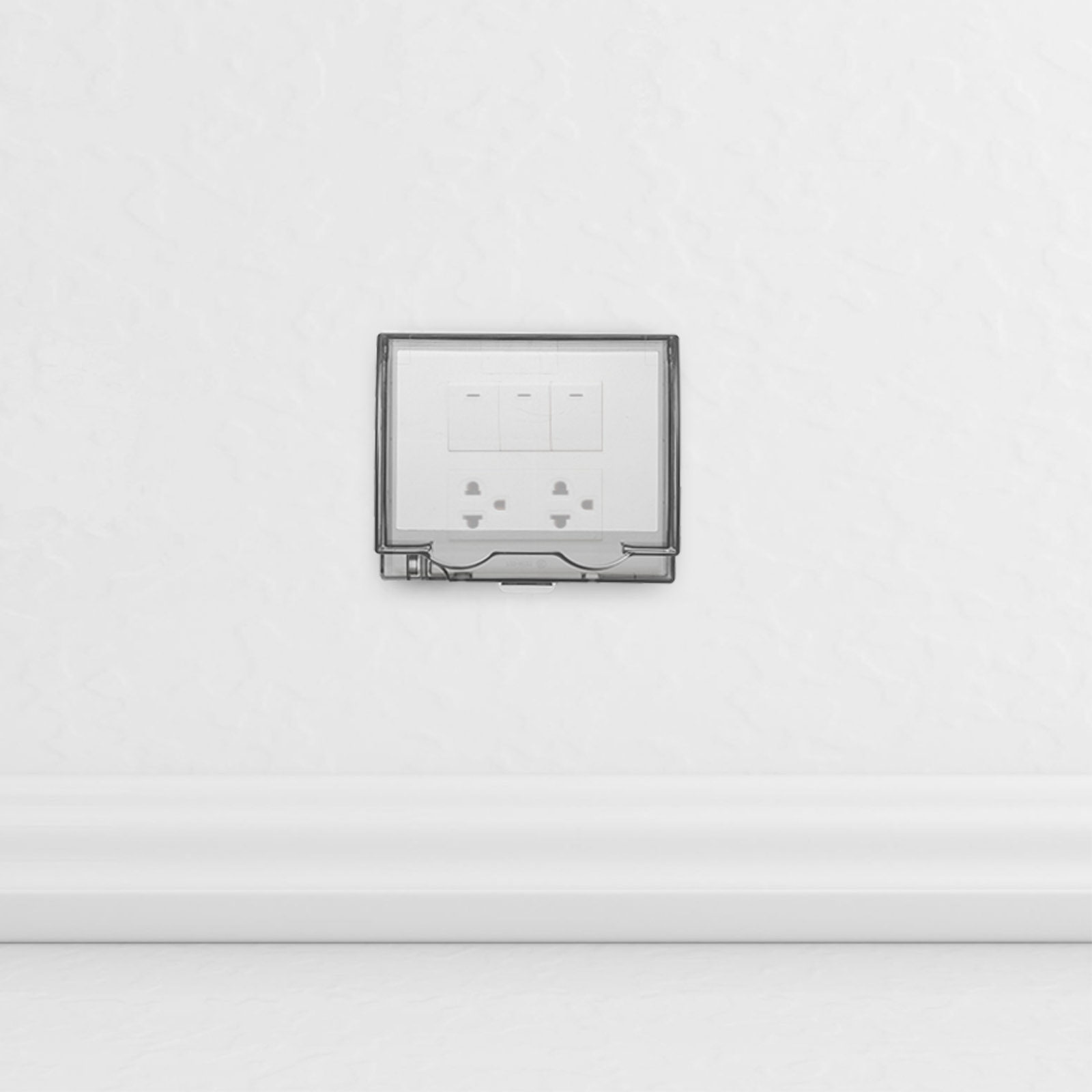 86 タイプ粘着防水ソケットカバー浴室ロックボックス防滴屋外 - Outdoor Power Socket With Lock のレビューと価格