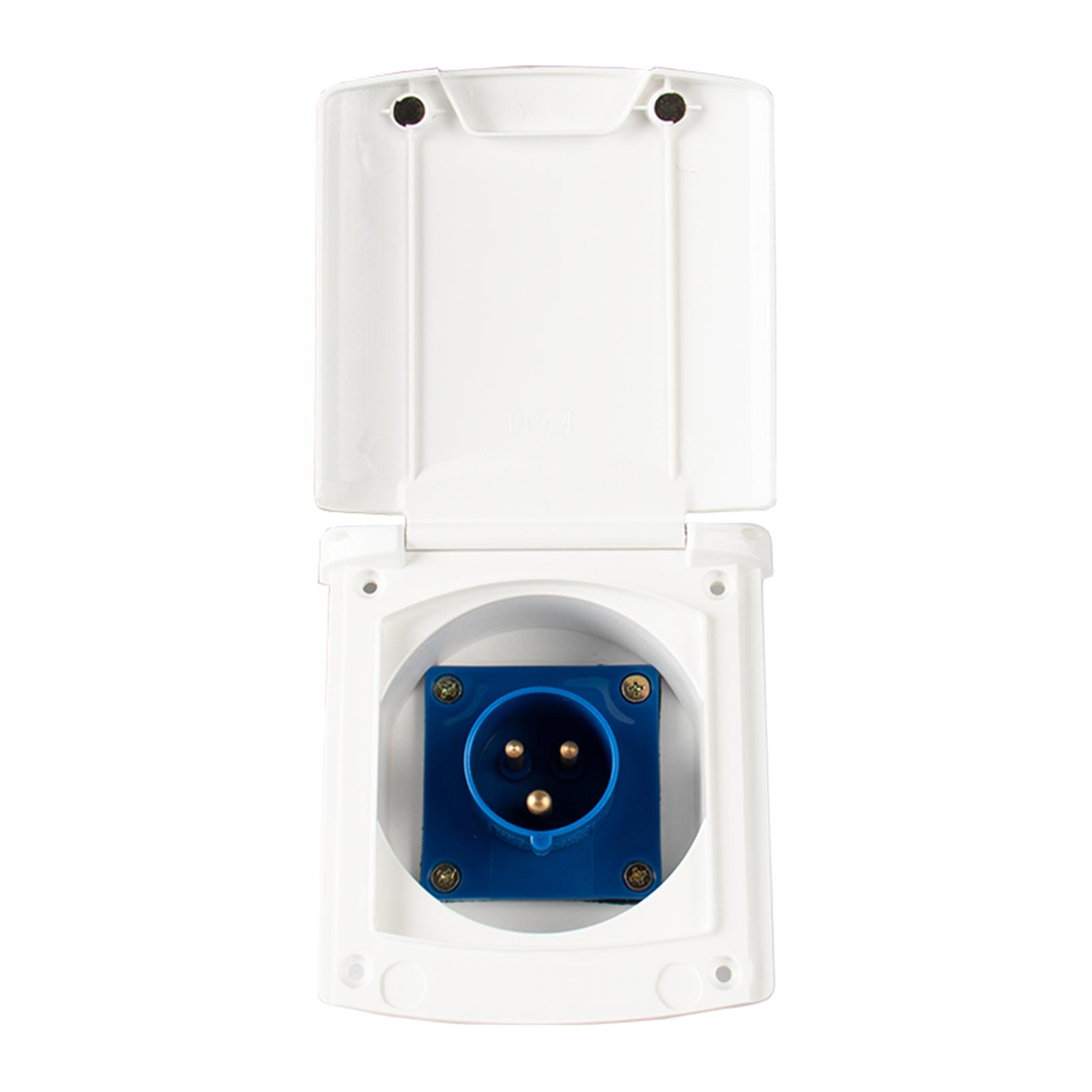 RV 電源プラグソケットロック IP44 防水 16A プラ - Outdoor Power Socket With Lock のレビューと価格