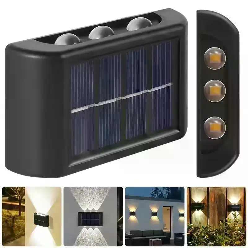 ソーラーウォールランプ屋外防水ソーラーフェンスライトソーラー - Outdoor Powerwall のレビューと価格