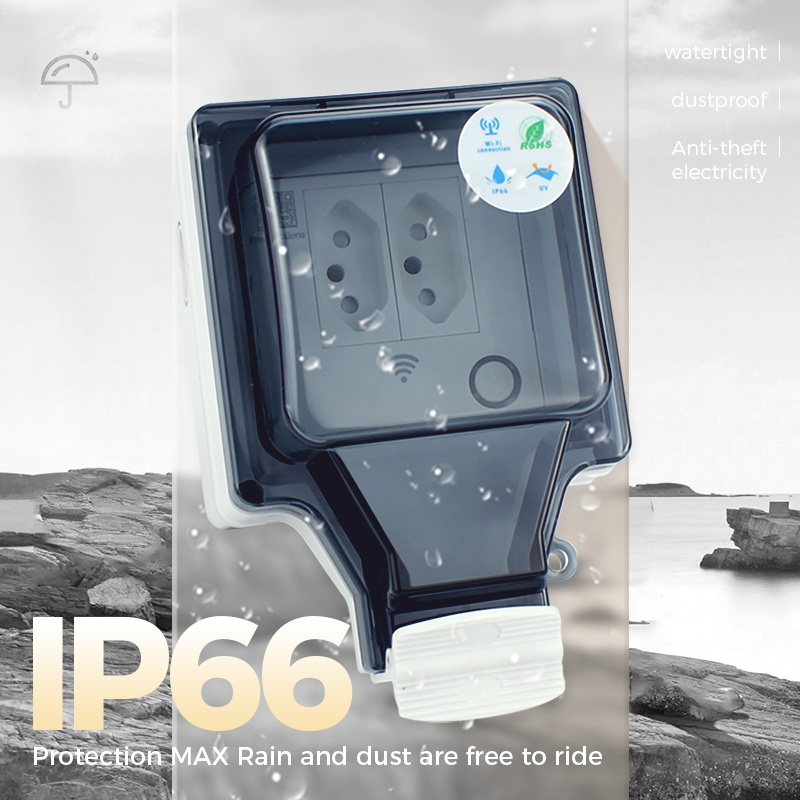 スマートプラグIP66,wifi,屋外コンセント,防水,音声 - Outdoor Power Outlet Not Working のレビューと価格