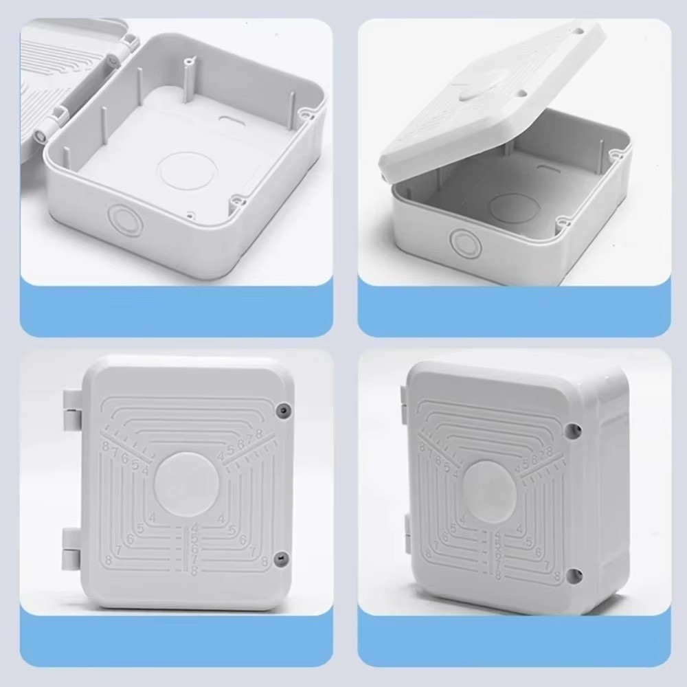 新しい防水電気接続ボックス耐候性プラスチックCCTVカメラボ - Outdoor Power Cable Junction Box のレビューと価格