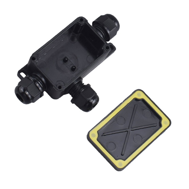 3ウェイ屋外防水IP66電気ケーブルワイヤコネクタジャンクシ - Outdoor Power Junction のレビューと価格
