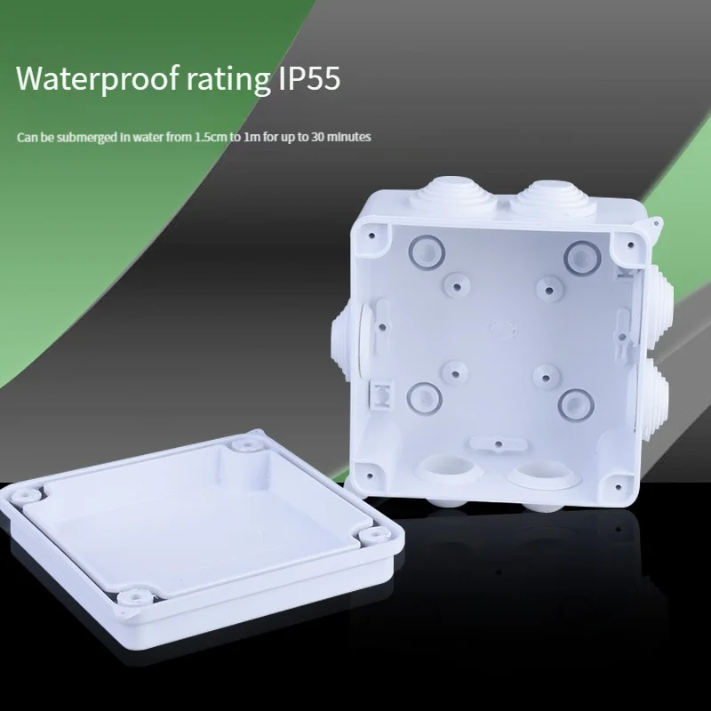85 * 85 * 50 屋外 Ip55 プラスチック防水ボ - Outdoor Power Junction のレビューと価格