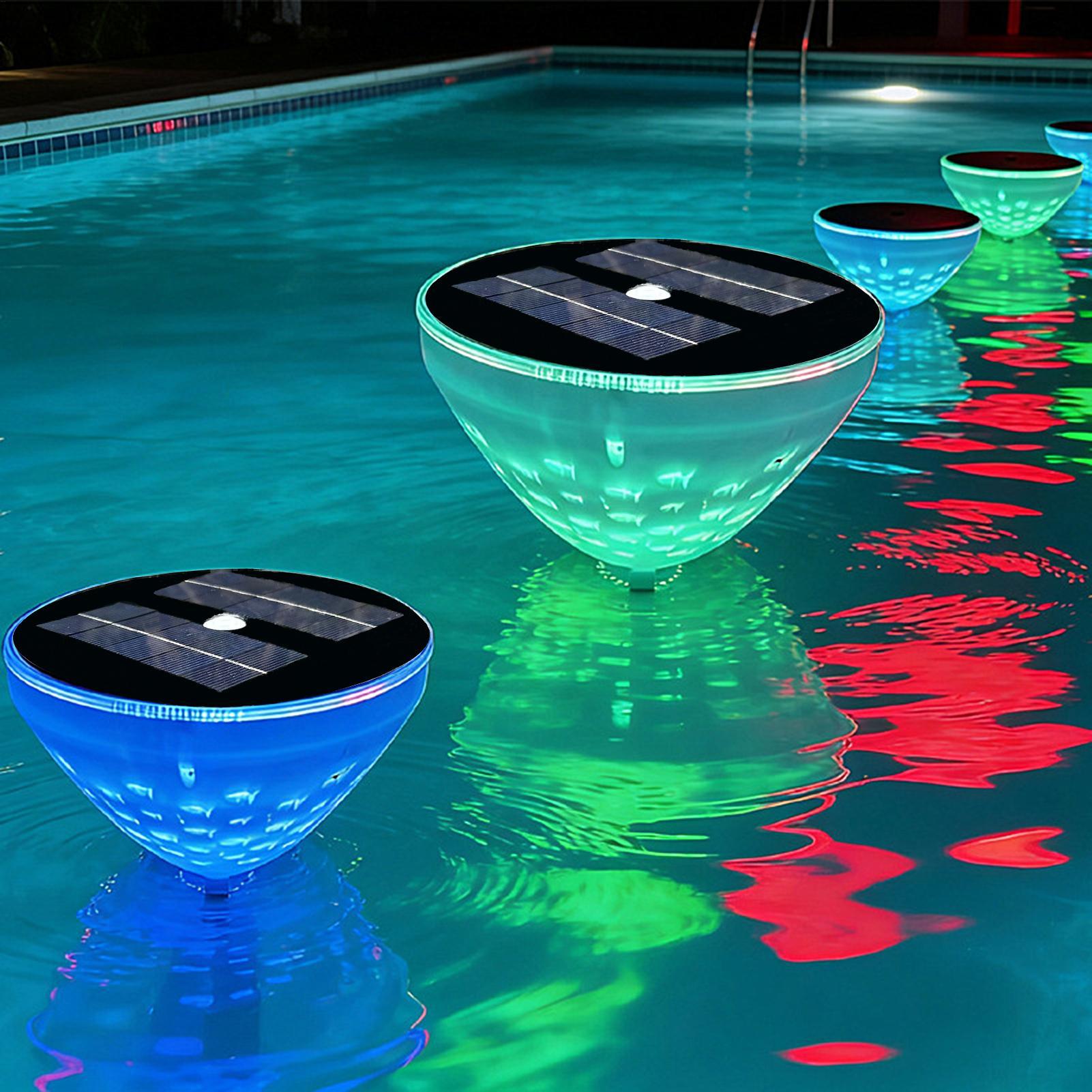 プールライト ソーラーパワー式 2個セット 投影式 屋外装飾 - Outdoor Power For Hot Tub のレビューと価格