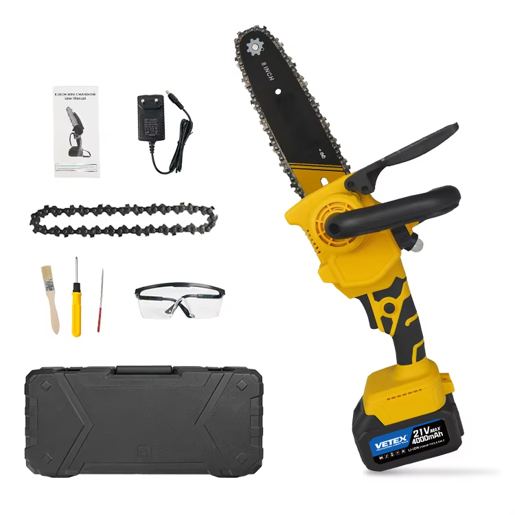 新設計 21V 4000mAh リチウムイオン電池式 ポータ - Electric Chainsaw Battery のレビューと価格