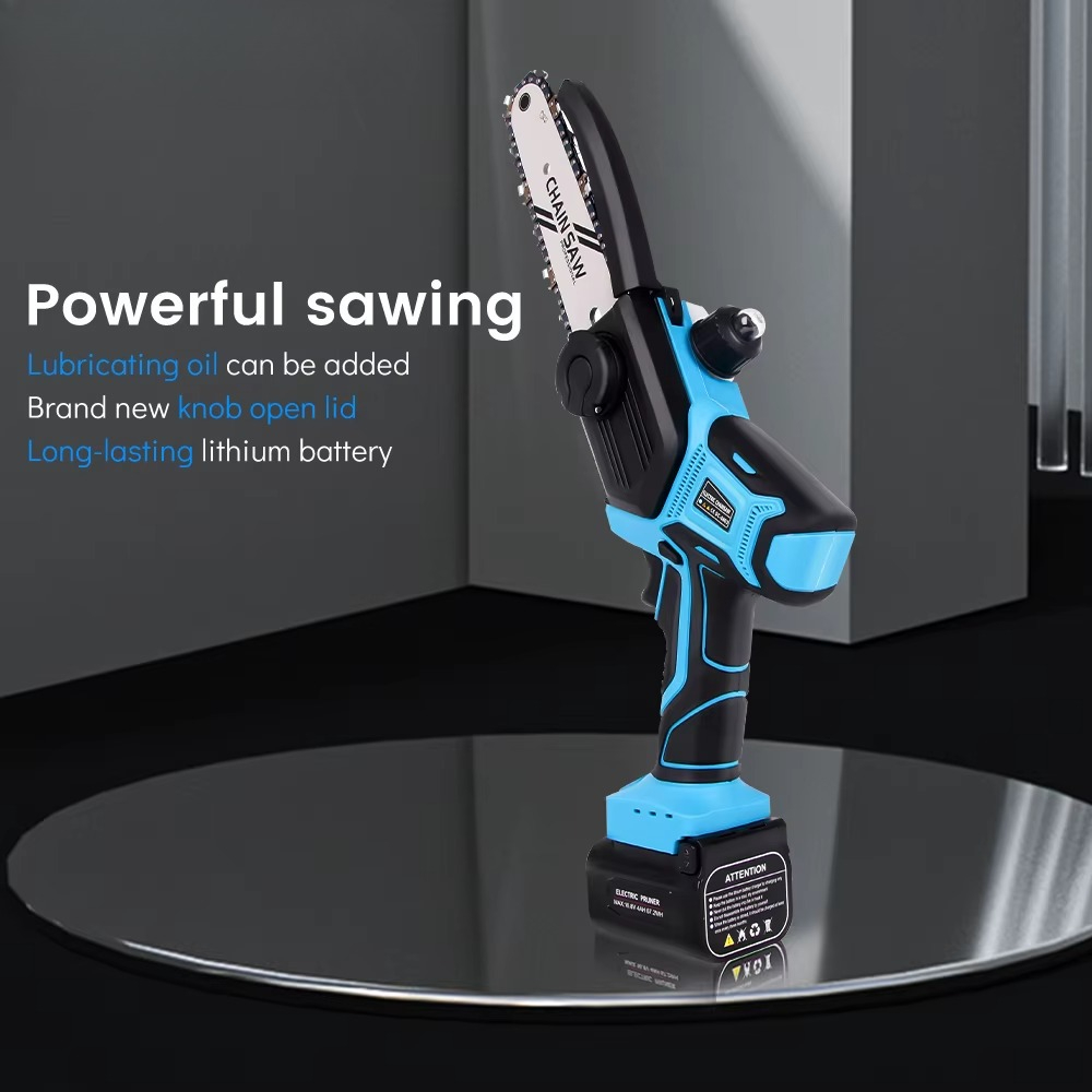 5インチ ブラシレス電動ノコギリ コードレスチェーンソー リ - Electric Chainsaw Battery のレビューと価格