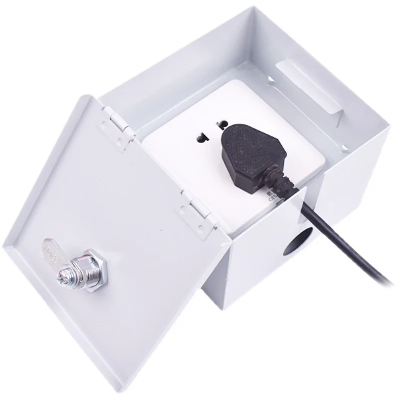 屋外電気防水ボックス 86 ソケットパワーロック盗難防止防雨 - Outdoor Power Socket With Lock のレビューと価格