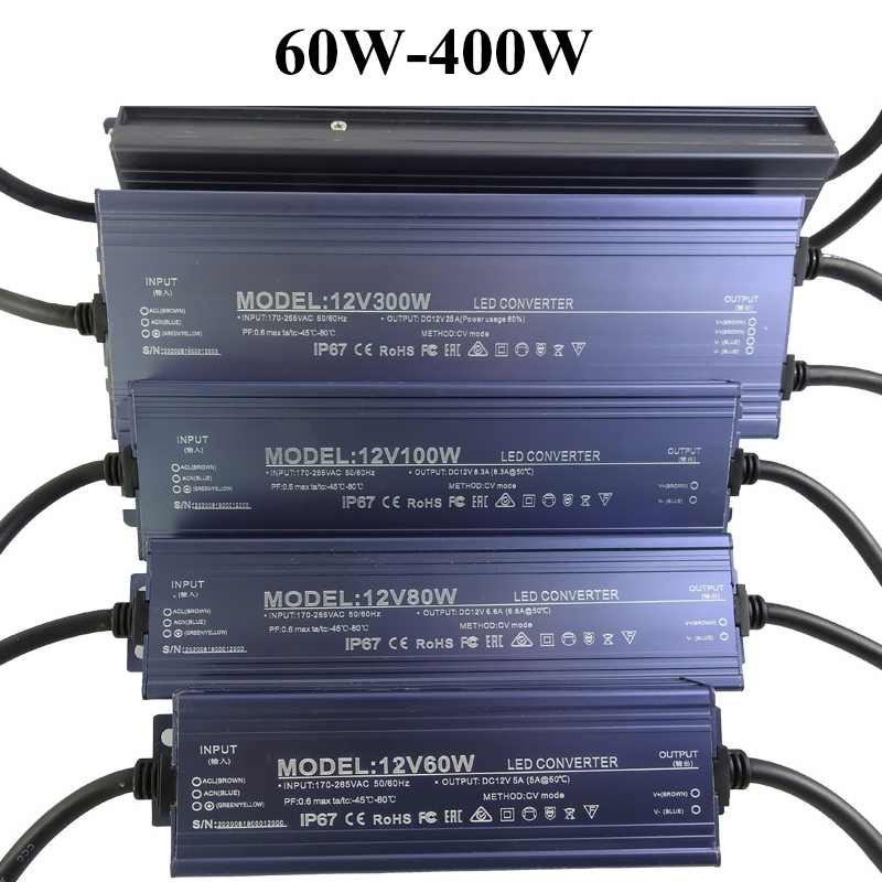 12V 24V防水電源 AC 220V → DC 12V 2 - Outdoor Power Supply 12V のレビューと価格